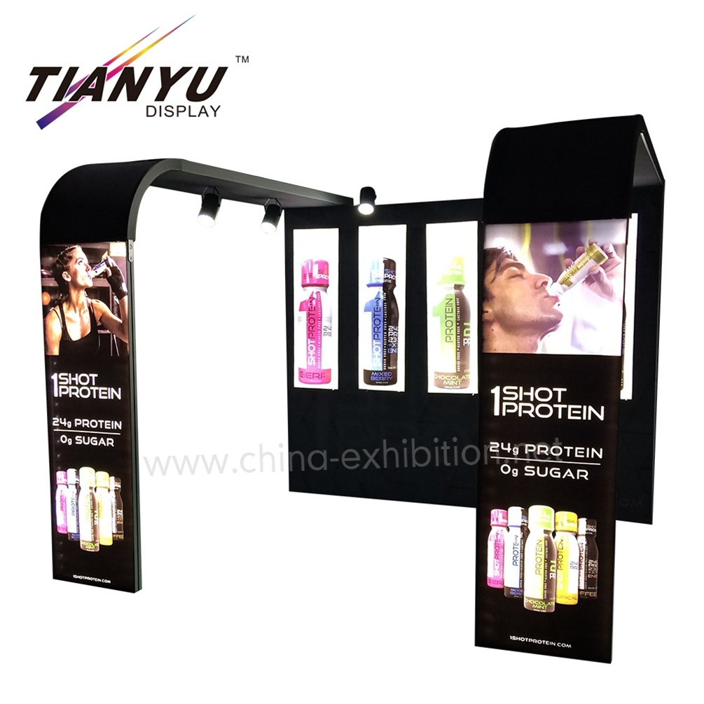 3X3 Aluminum Modular Display DIY Fashion M Series System Stand