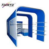 Portable Exhibition Booth 3X3m Aluminum Modular Standard Trade Show Exhibition Booth Display Stand