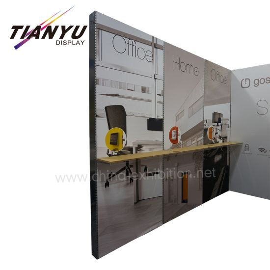 Tian Yu Offer Portable Aluminum 10X10FT Exhibition Booth with One Side Open