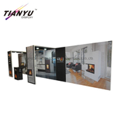 Hot Sale Advertising10X20 Custom Logo Trade Show Display Tension Fabric Exhibition Booth for Sales