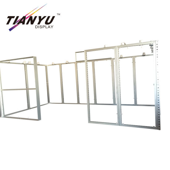 High Quality quick installation aluminum 3x6m 10x20ft Trade Show clothing exhibition stand