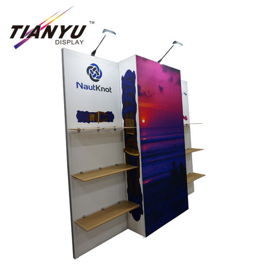 Trade Show Display Tension Fabric Exhibition Booth Fabric Wall