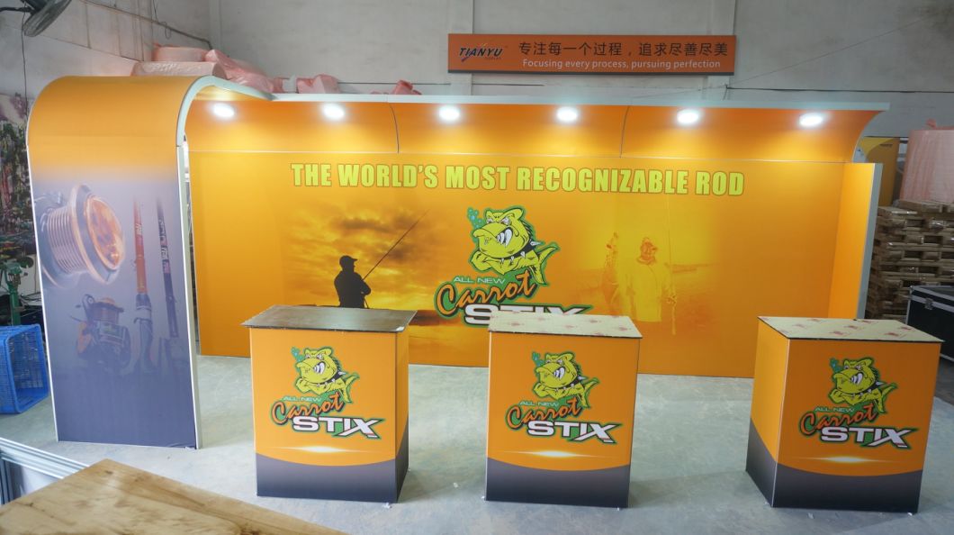 10ftx10FT Tension Fabric Display Trade Show Exhibition Booth