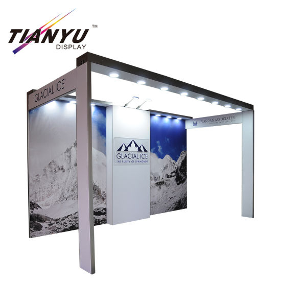  Backdrop Stand Custom Trade Show Booth Display Design 10X20 for Exhibition Booth