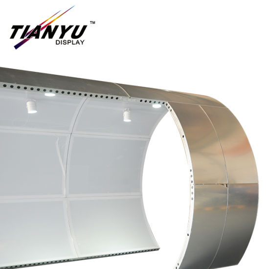 Reusable Trade Fair Portable Customized made Trade Show Exhibition Circular tunnel booth 