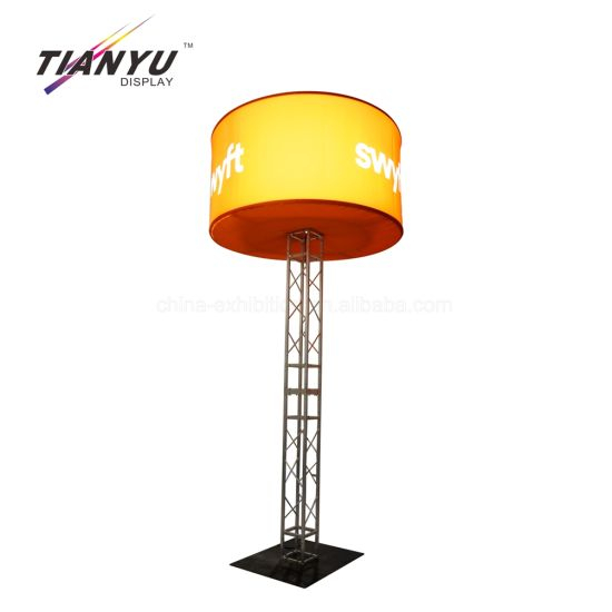 Tianyu Customized High Tension Fabric Circle Backdrop Display