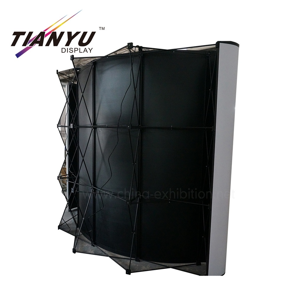 PVC Pop up Display Equipment Frame Pop up Display Wall