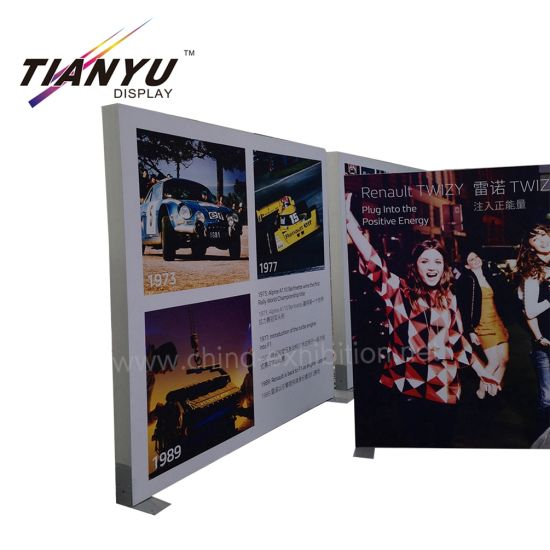 Banner Stand Advertising Light Box Doubled Side for Exhibition Booth Trade Show