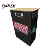 Big Discount Advertisement Economical Portable Aluminum Fabric Tradeshow Counter