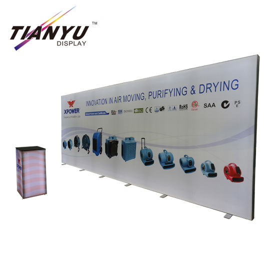 Trade Show Booth 10X10 Aluminum Exhibition Back Wall Panel