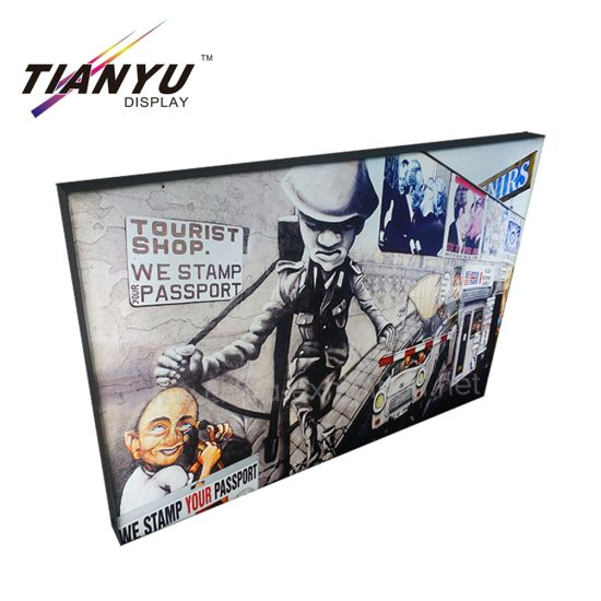 Aluminium Frame Wall Mounted Banner Fabric Light Box 65mm Slim Light Box Sign