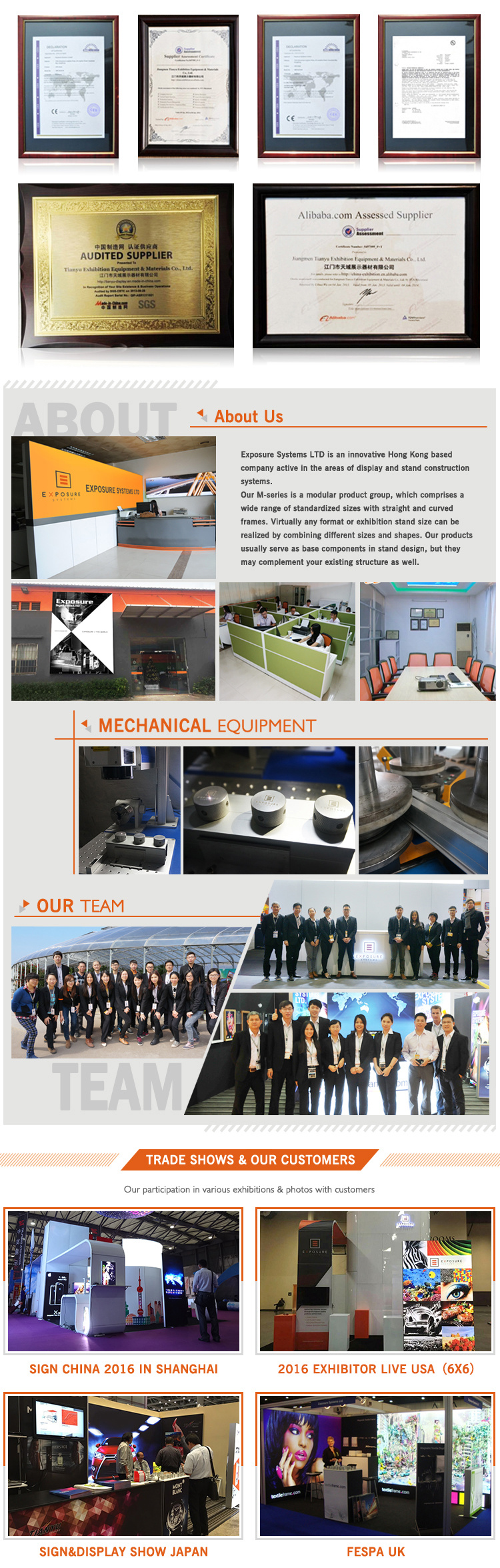 China Aluminum Extrusion for Light Box