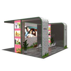 New product exhibit frame system with LED screen display