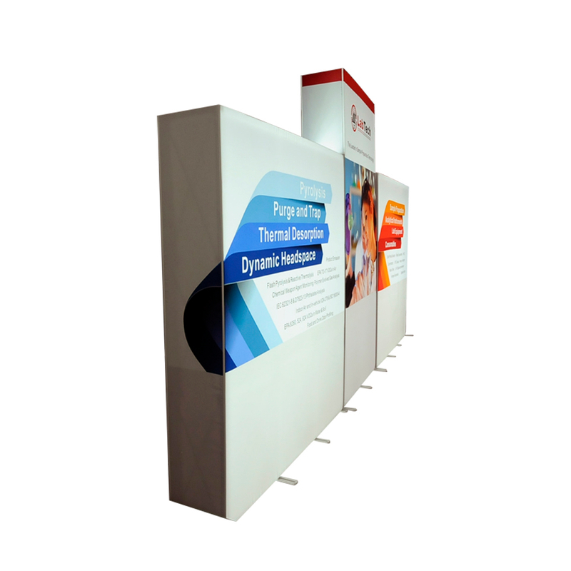 Tianyu Modern Standard Aluminum Trade Show Tension Fabric Pop Up Advertising Stand Exhibition Booth 10x10