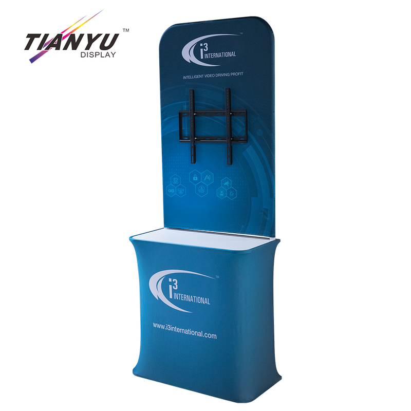 Tianyu Suppliers Trade Show Booth Aluminium Exhibition Backdrop Banner Stand with Led Light