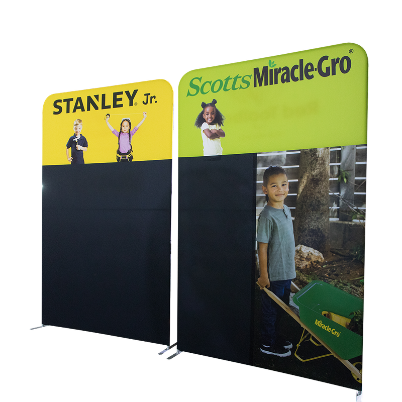 Tianyu Portable Exhibition Booth Wall Banner Stand Aluminum Tube Tension Fabric Exhibition Booth Portable