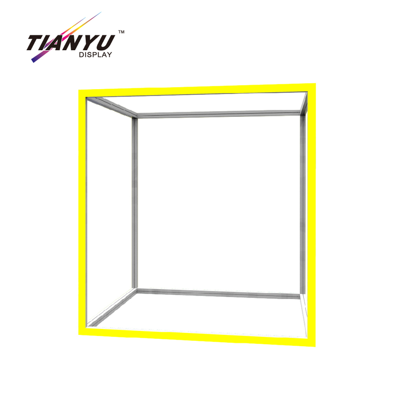 TIANYU Event Stand Signage Profile Strip Housing Display Cases for Trade Shows Led Aluminum Profiles Minimalist Aluminium Frames