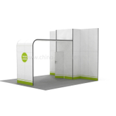  DIY Expo Custom 20x20ft Exhibit Aluminum modular trade show booth