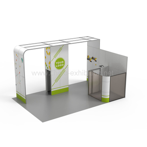 Expo Custom 20x20ft Exhibit Aluminum Modular Clean Trade Show Booth
