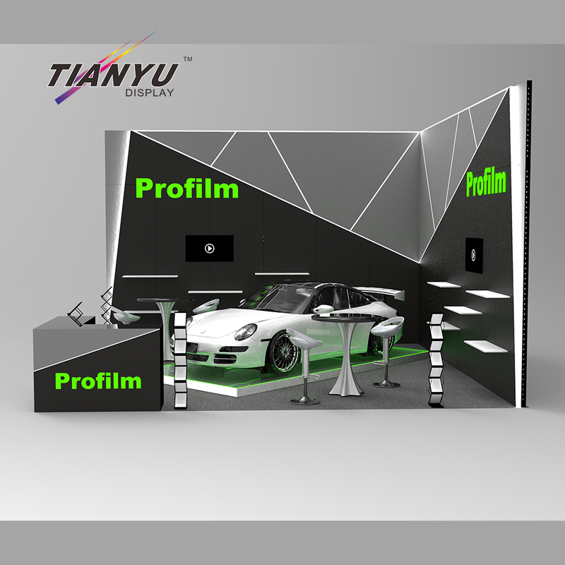 Tianyu Car Collapsible Event Booth Portable Exhibition Stand Booth Display Stand for Events