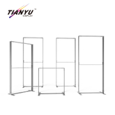 TIANYU Exhibition Light Box Interactive Trade Show Displays Aluminum Ceiling Led Profile Aluminium Profiles Fabric Frames