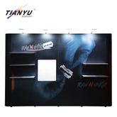 Customized Design Trade Show Booth 3x3 Trade Show Pop Up Stand For Exhibition Pop Up Display Stand