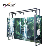 Tianyu Light Box Backlit Quick Build Aluminum Trade Show Exhibition Stand Booth