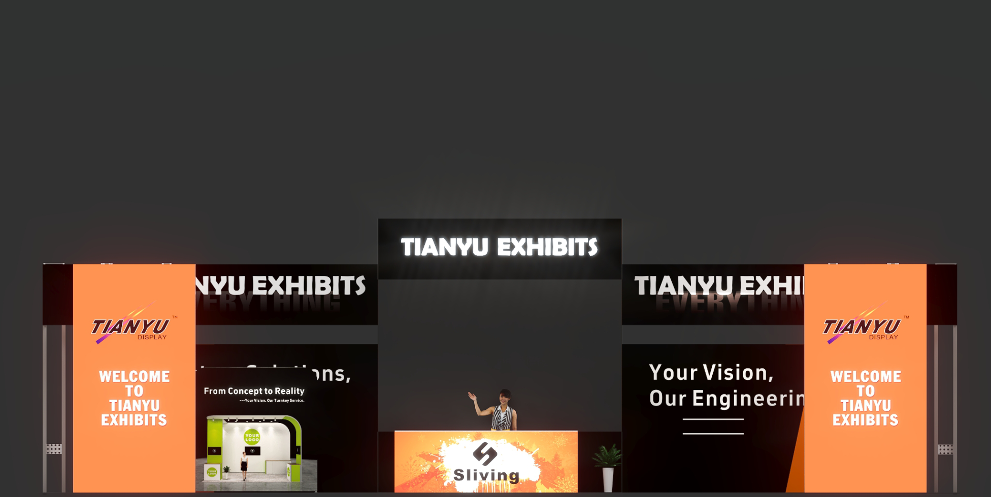 Jiangmen Tianyu Exhibits at The 27th Shenzhen International Advertising New Technology Spring Fair