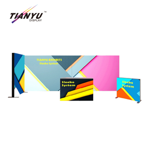 TIANYU 10x10 Trade Show Display Profile for Led Strip Box Lighting Aluminium Frame Banner