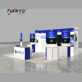 Tianyu Bespoke Exhibition Design Company 3x3 6x6 Custom Exhibition Stands with TV Stand