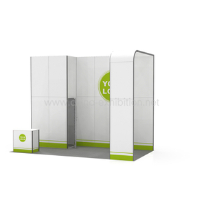 Exhibition booth trade show equipment 10x20 or 20x20 exhibit booth