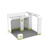 20x20ft Exhibit Aluminum modular custom trade show exhibit booths