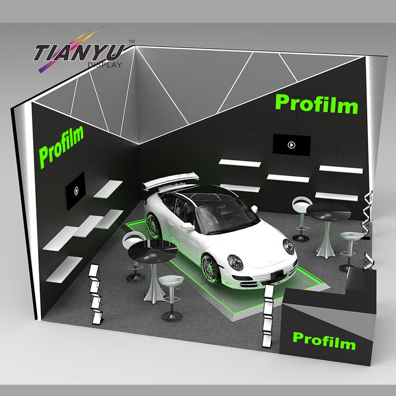 Tianyu Car Collapsible Event Booth Portable Exhibition Stand Booth Display Stand for Events