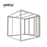 TIANYU Event Stand Signage Profile Strip Housing Display Cases for Trade Shows Led Aluminum Profiles Minimalist Aluminium Frames