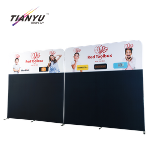 Tianyu New Product Advertising Banner Display Custom Aluminum Tension Fabric Stand with Connect