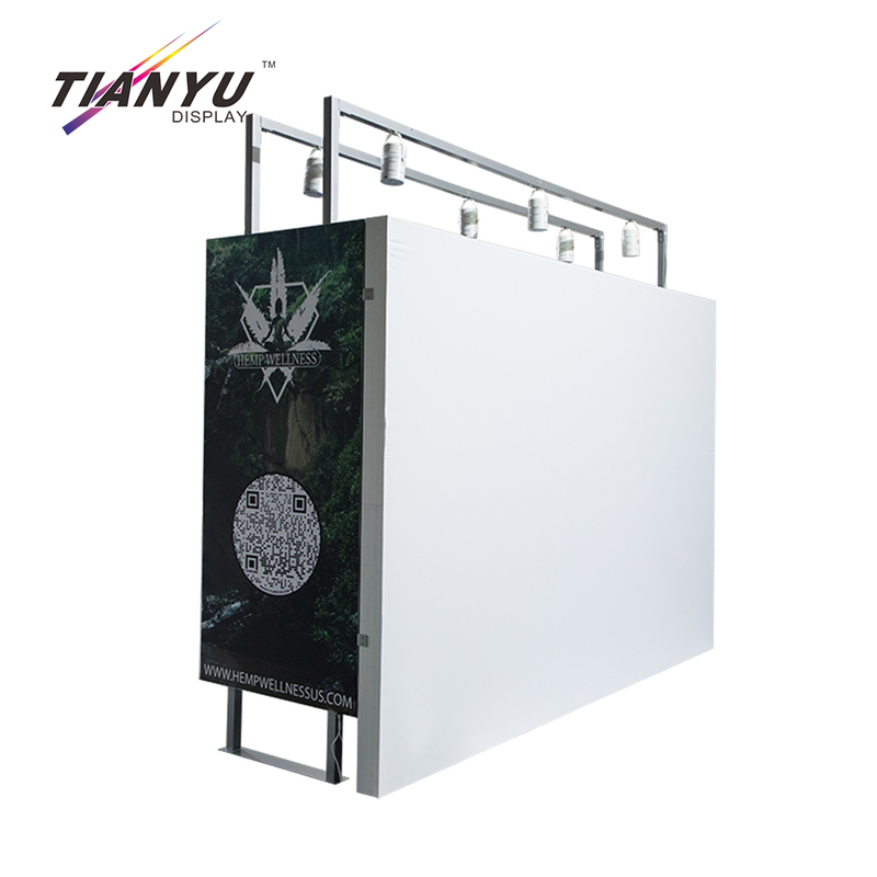 Tianyu Light Box Backlit Quick Build Aluminum Trade Show Exhibition Stand Booth