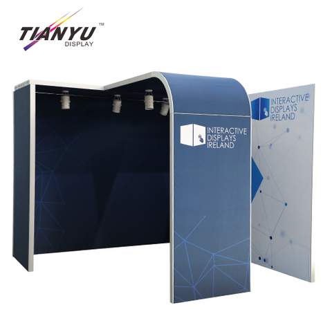 Tianyu 3x3 Modular Trade Show Wall Arch Stand M System Easy Set Up Expo Exhibit Booth