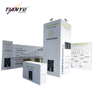 Tianyu Custom Modular Two Story Tradeshow Booth Aluminum Double Deck Booth