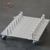 Modular M Frame Transport Cart Non Slip Stacking Design 8 Frames Capacity