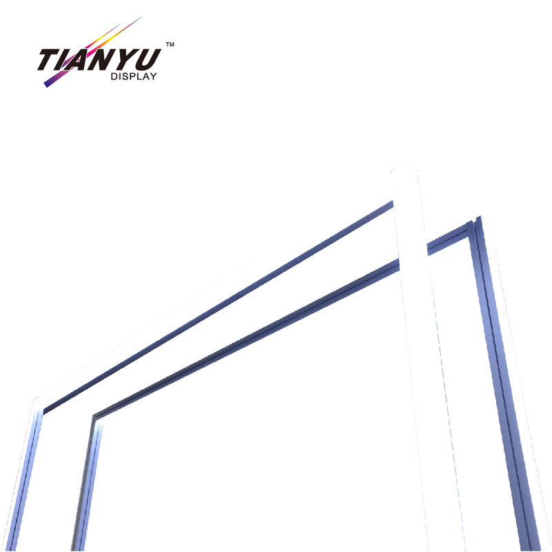 Tianyu Luxury 2 Floor Exhibition Booth Manufacturer Customized Technology Design Eg Lightbox Booths Exhibition Stand Ecofriendly