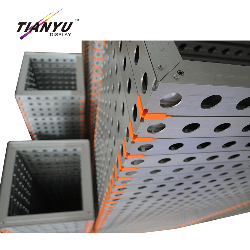 Modular DIY 20x20 trade show booth exhibition stall idea