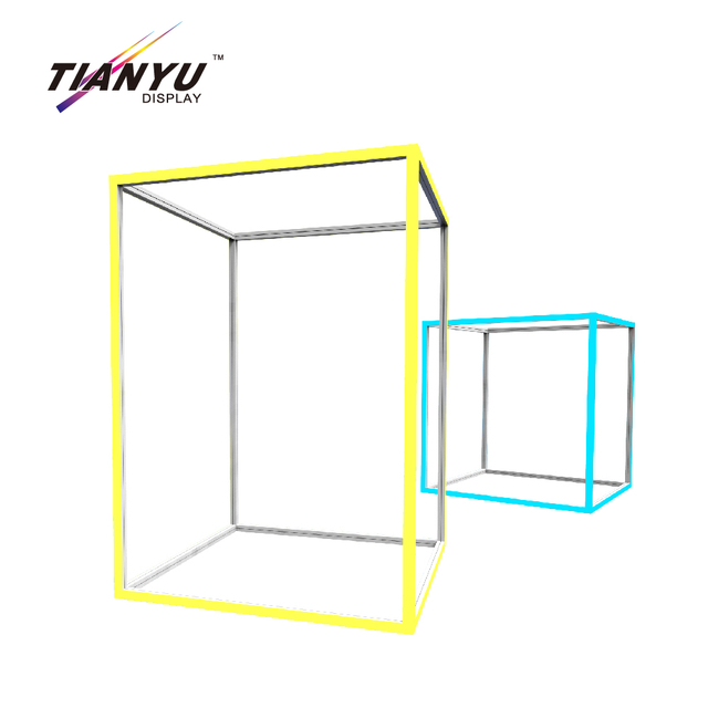 TIANYU Event Stand Signage Profile Strip Housing Display Cases for Trade Shows Led Aluminum Profiles Minimalist Aluminium Frames