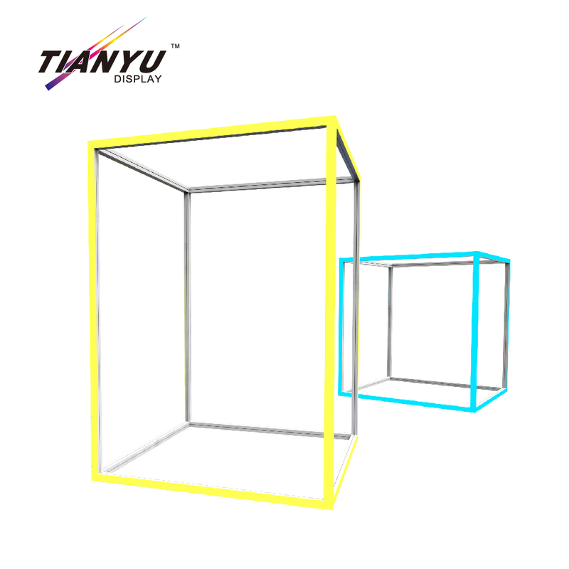 TIANYU Event Stand Signage Profile Strip Housing Display Cases for Trade Shows Led Aluminum Profiles Minimalist Aluminium Frames