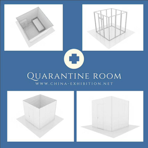 3x3m 3x6m mobile modular booth quarantine hospital medical isolation room
