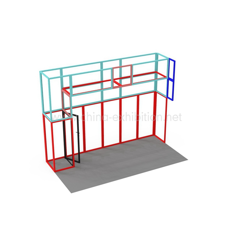 Exhibition booth trade show equipment 10x20 or 20x20 exhibit booth