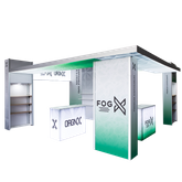 Tianyu Eye-catching Trade Show Displays Aluminum Portable Exhibition Booth Stands