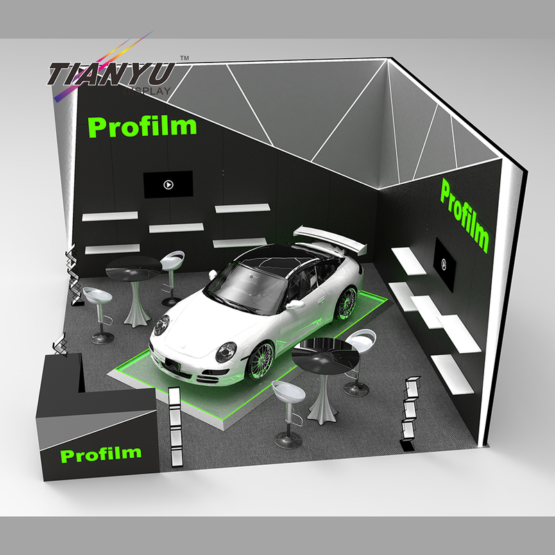 Tianyu Car Collapsible Event Booth Portable Exhibition Stand Booth Display Stand for Events