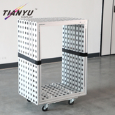 Precise Positioning M Frame Stacking Cart for Warehouse & Exhibition