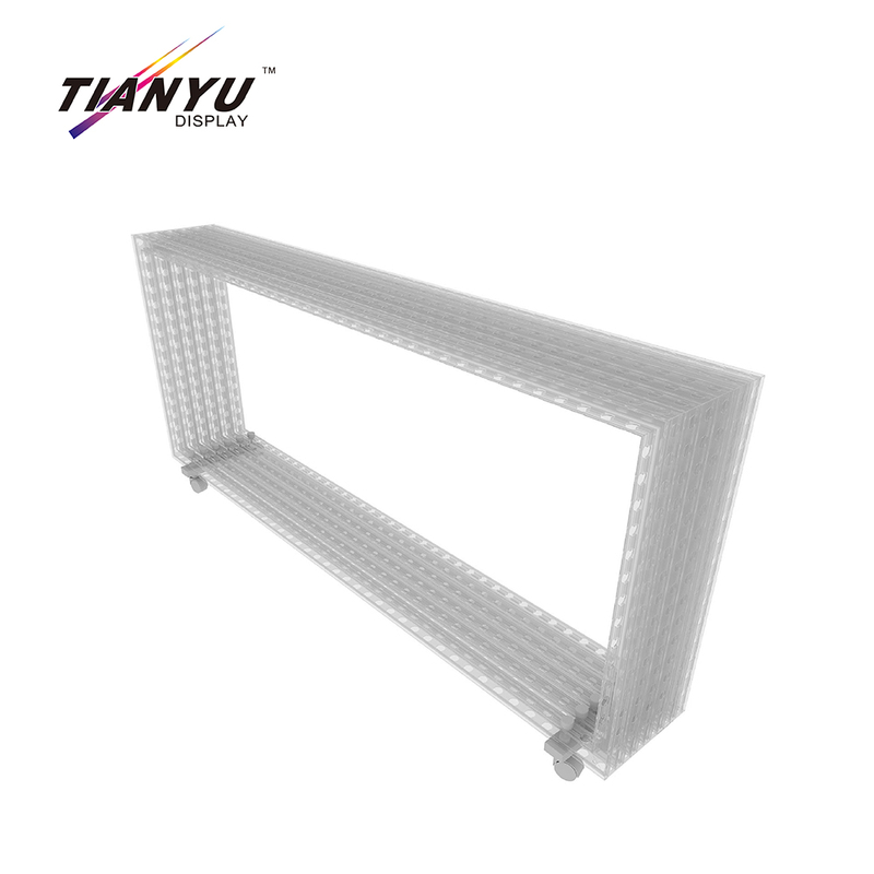 Modular DIY 20x20 trade show booth exhibition stall idea