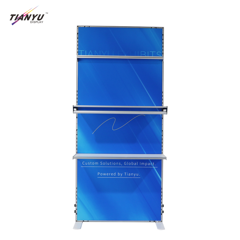 TIANYU New System Trade Show Display Advertising Light Boxes Exhibition Booth